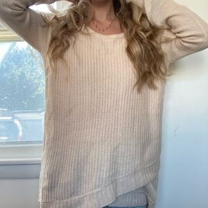 Super soft blush pink sweater size S